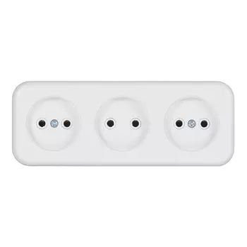 Розетка Svet накладная белая (0215-00641)