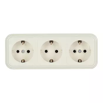 Розетка Svet накладная бежевая (0215-00841)