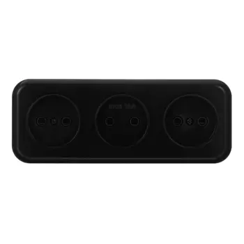 Розетка Svet накладная черная (0215-00691)