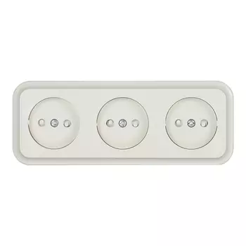 Розетка Svet накладная бежевая (EV0361-8332)