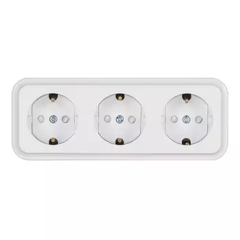 Розетка Svet накладная белая (EV0361-8430)