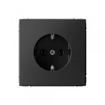 Розетка Systeme Electric ArtGallery встраиваемая базальт (SE GAL001443)