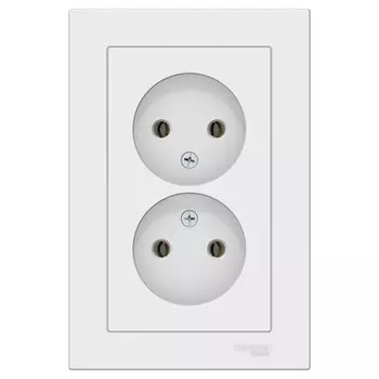 Розетка Systeme Electric AtlasDesign встраиваемая лотос (ATN001320)