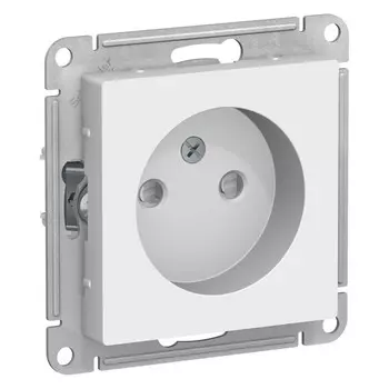 Розетка Systeme Electric AtlasDesign встраиваемая лотос со шторками (ATN001349)