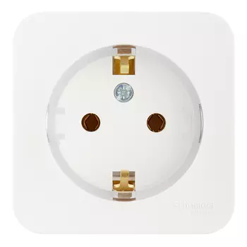 Розетка Systeme Electric Blanca накладная белая компакт (BLNRA110111)