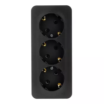 Розетка Systeme Electric Blanca накладная антрацит (BLNRA010316)