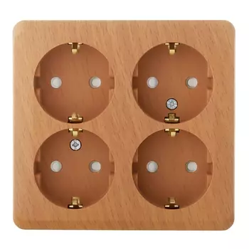 Розетка Systeme Electric Этюд накладная бук со шторками (PA16-208T)