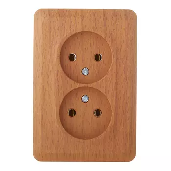 Розетка Systeme Electric Этюд накладная бук (PA16-105T)