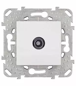 Розетка телевизионная Schneider Electric Unica встраиваемая белая (MGU5.462.18ZD)