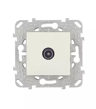 Розетка телевизионная Schneider Electric Unica встраиваемая бежевая (MGU5.462.25ZD)