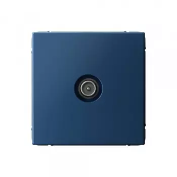 Розетка телевизионная Systeme Electric ArtGallery встраиваемая аквамарин (SE GAL001192)