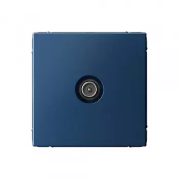 Розетка телевизионная Systeme Electric ArtGallery встраиваемая аквамарин 1DB (SE GAL001191)