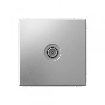 Розетка телевизионная Systeme Electric ArtGallery встраиваемая алюминий (SE GAL000392)