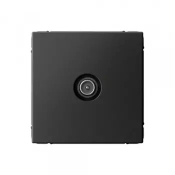 Розетка телевизионная Systeme Electric ArtGallery встраиваемая базальт (SE GAL001492)