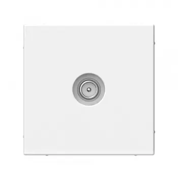 Розетка телевизионная Systeme Electric ArtGallery встраиваемая белая 1DB (GAL000191)