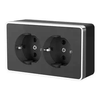 Розетка Werkel Gallant накладная черная (a050977)