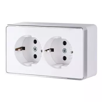 Розетка Werkel Gallant накладная белая (a051590)