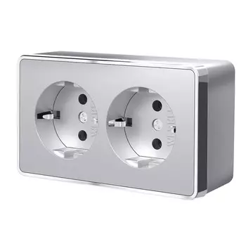 Розетка Werkel Gallant накладная серебряная (a052776)