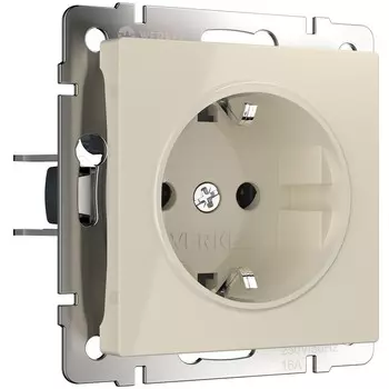 Розетка Werkel встраиваемая слоновая кость (a051490)