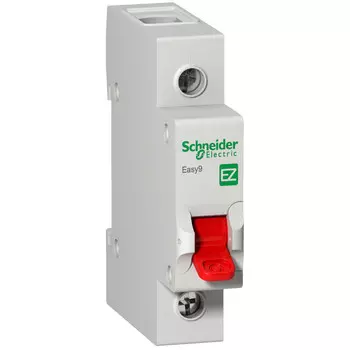 Рубильник Schneider Electric Easy9 (EZ9S16163) 1P 63А 230 В на DIN-рейку