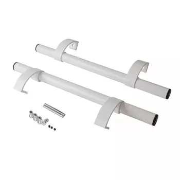 Ручка для металлопластиковой двери белая