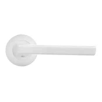 Ручка дверная Punto Blade круглая розетка белая