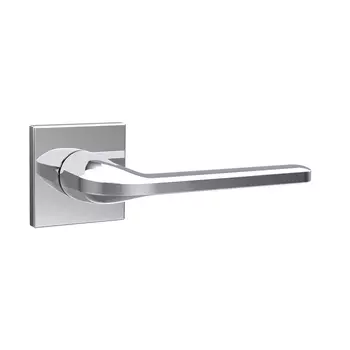 Ручка дверная Punto Aspect K.ARC.Q52 CP-8 квадратная розетка хром (47095)