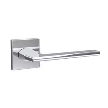 Ручка дверная Punto Main K.ARC.Q52 CP-8 квадратная розетка хром (47105)