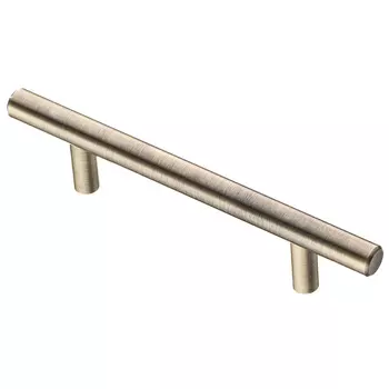 Ручка-рейлинг мебельная Kerron Metallic 165 мм металлическая античная бронза (R-3020-96 AB)