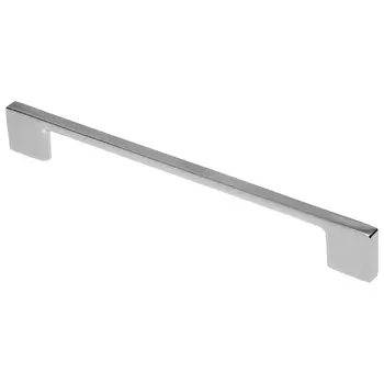 Ручка-рейлинг мебельная Kerron Metallic 225 мм металлическая хром (R-3031-192)