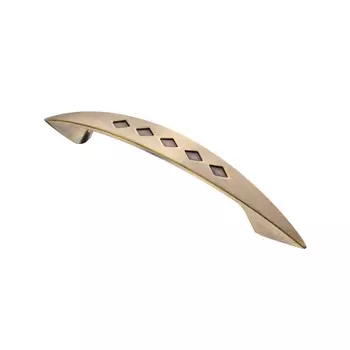 Ручка-скоба мебельная Kerron Classic 130 мм металлическая бронза (RS-023-96 BA)