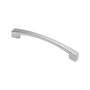 Ручка-скоба мебельная Kerron Classic 150 мм металлическая хром (RS-088-128)