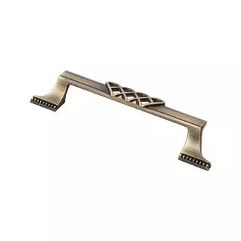 Ручка-скоба мебельная Kerron Classic 165 мм металлическая атласная бронза (RS-098-128 MAB)