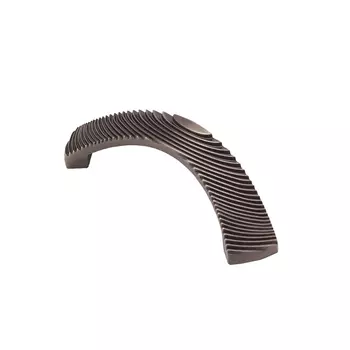 Ручка-скоба мебельная Kerron Elite 115 мм металлическая атласное серебро (EL-7030-96 Oi)