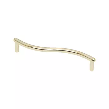 Ручка-скоба мебельная Kerron Metallic 140 мм металлическая золото (S-2021-128 OT)