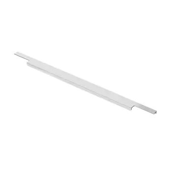 Ручка торцевая мебельная Kerron Metallic 700 мм металлическая матовый хром (RT-001-700 SC)