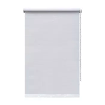 Рулонная штора блэкаут 160х175 см Decofest Каролина белая