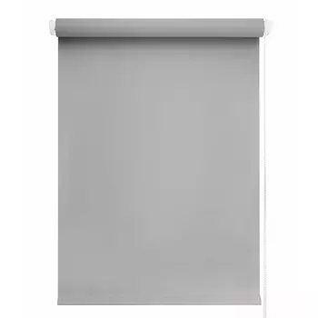 Рулонная штора блэкаут 175х180 см Domlegrand Блэкаут графит