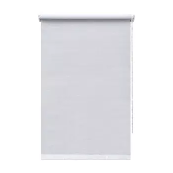 Рулонная штора блэкаут 60х160 см Decofest Каролина белая