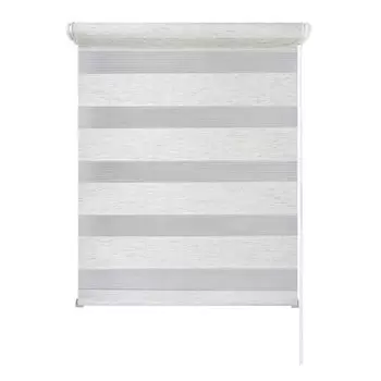 Рулонная штора Legrand 140х160 см день/ночь меланж белый