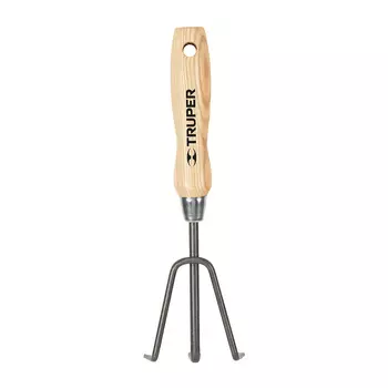 Рыхлитель Truper 3 зуба с деревянной лакированной ручкой (15024)