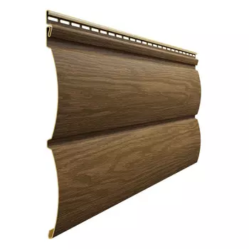 Сайдинг Docke Lux БлокХаус 3600х243 мм миндаль