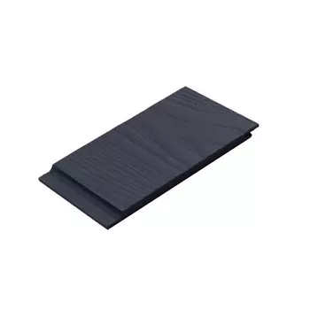 Сайдинг фиброцементный Бетэко Клик 3000х190 мм черный RAL 7024