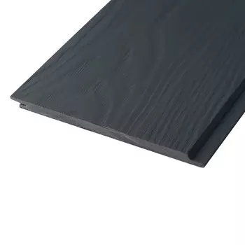 Сайдинг фиброцементный FCSPRO Wood Click 3000х190 мм F19 грозовой океан