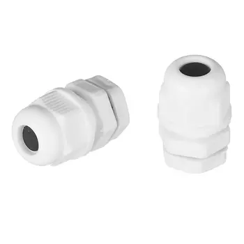Сальник Rexant MG 12 для кабеля диаметром 4,6-7,6 мм IP68 пластиковый серый (2 шт.) (07-8112-02 / 07-8112-2)