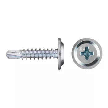 Саморезы клопы 19x4,2 мм с буром усиленные Hard-Fix (100 шт.)