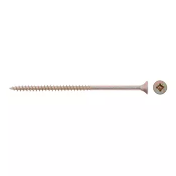 Саморезы универсальные 100x5,0 мм желтые (100 шт.)