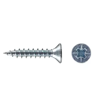 Саморезы универсальные 20x3,5 мм оцинкованные (200 шт.)