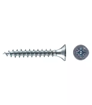 Саморезы универсальные 25x3,5 мм оцинкованные (200 шт.)