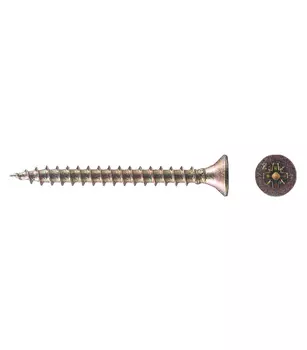 Саморезы универсальные 35x3,5 мм желтые (200 шт.)